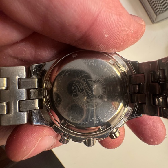 Citizen Silver and Black Men's Watch - Picture 5 of 6